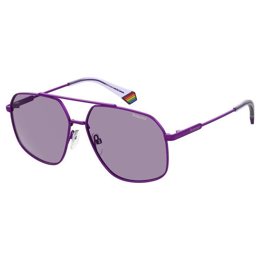 Polaroid Purple Steel Sunglasses