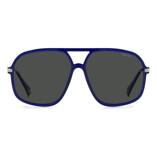 Polaroid Blue Plastic Sunglasses