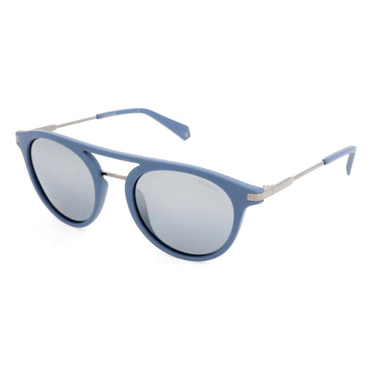 Polaroid Blue Metal Sunglasses