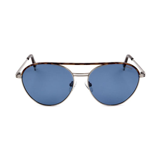 Polaroid Silver Metal Sunglasses