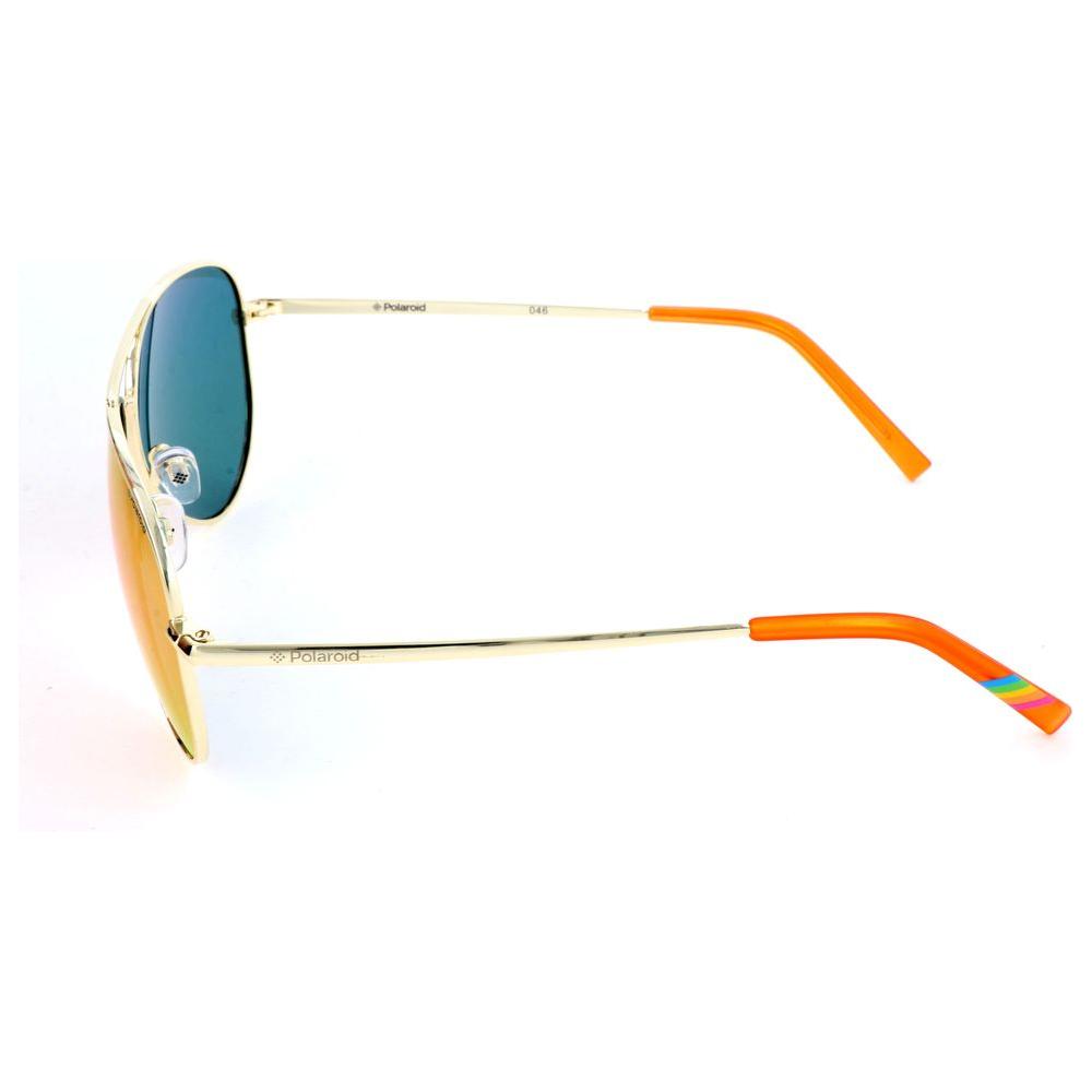 Polaroid Gold Metal Sunglasses Polaroid