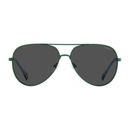 Polaroid Green Metal Sunglasses