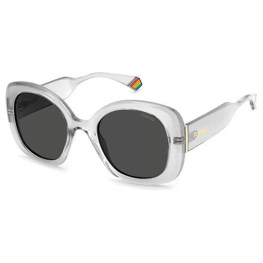 Polaroid Gray Metal Sunglasses