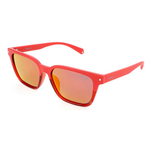 Polaroid Red Polycarbonate Sunglasses