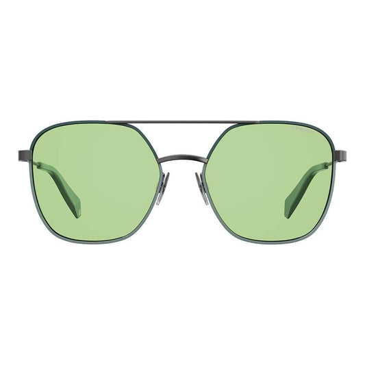 Polaroid Green Metal Sunglasses Polaroid