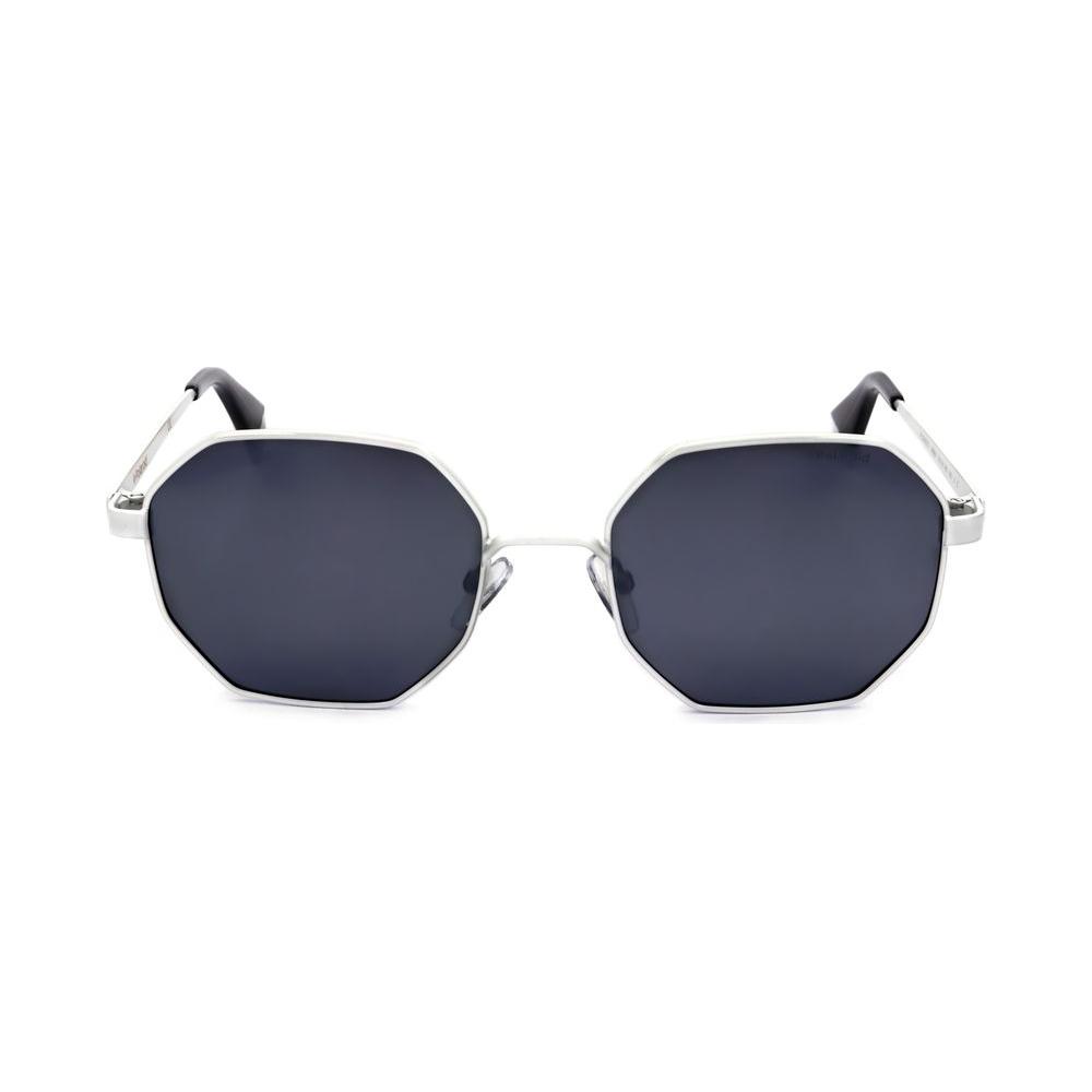 Polaroid White Metal Sunglasses Polaroid