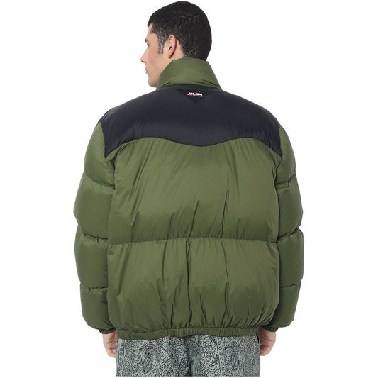 MSGM Green Nylon Jacket