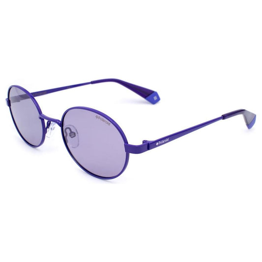 Polaroid Purple Metal Sunglasses