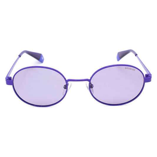 Polaroid Purple Metal Sunglasses