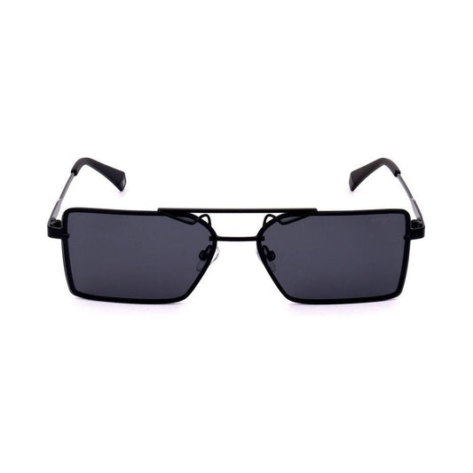 Polaroid Black Metal Sunglasses