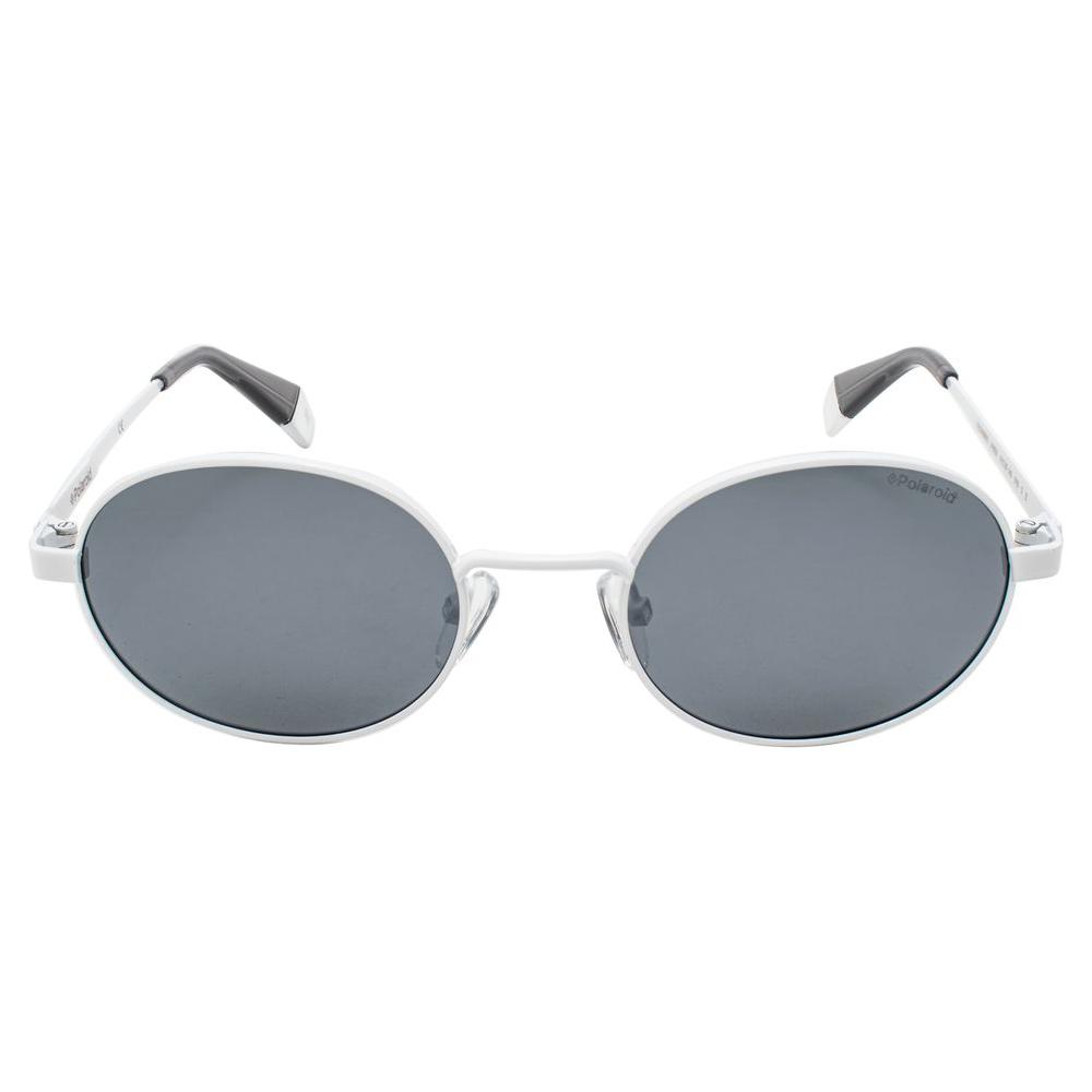 Polaroid White Metal Sunglasses Polaroid