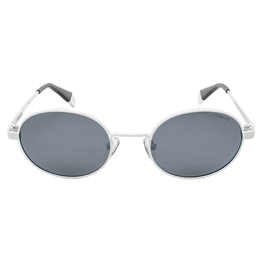 Polaroid White Metal Sunglasses