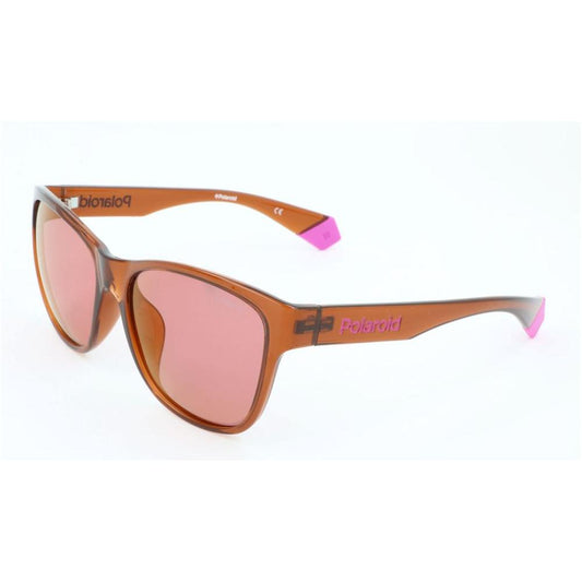 Polaroid Brown Polycarbonate Sunglasses