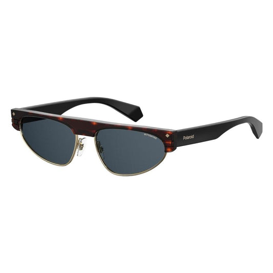 Polaroid Brown Metal Sunglasses