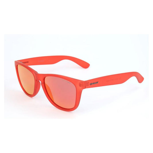 Polaroid Red Plastic Sunglasses