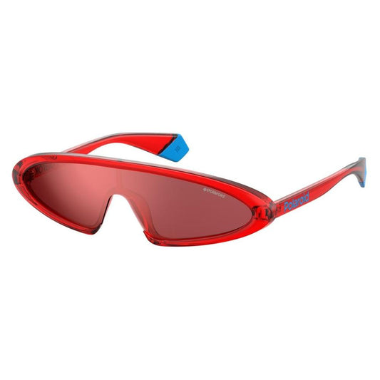 Polaroid Red Plastic Sunglasses