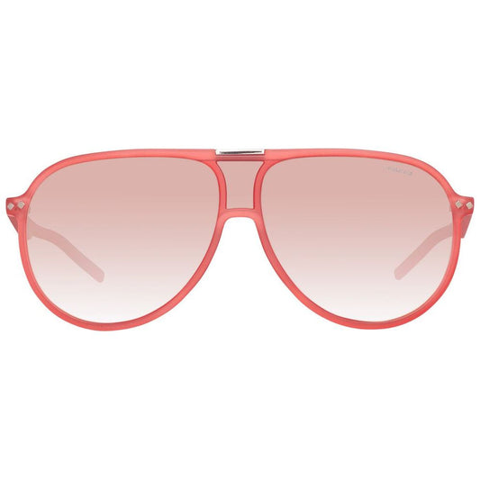 Polaroid Red Acetate Sunglasses