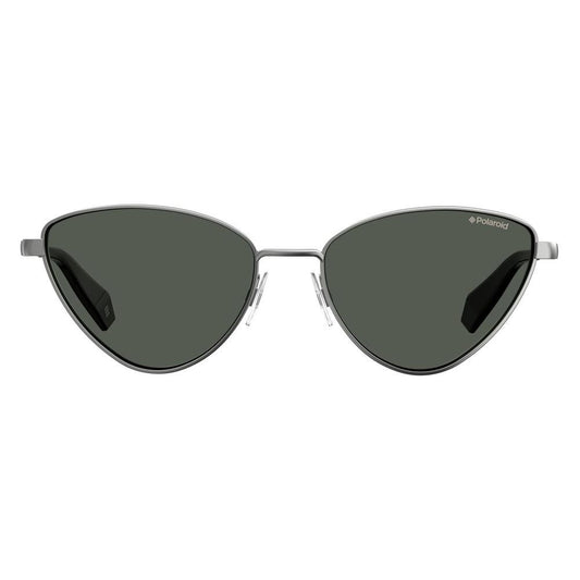 Polaroid Gray Metal Sunglasses