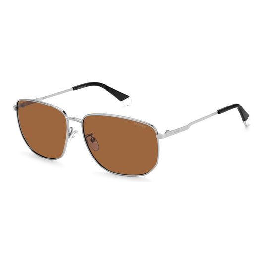 Polaroid Gray Metal Sunglasses