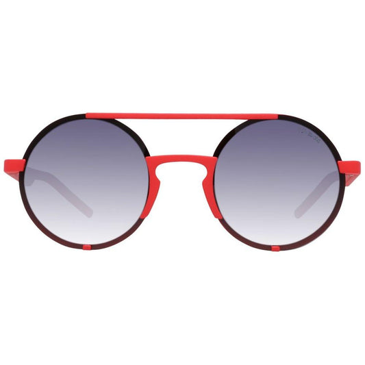 Polaroid Red Plastic Sunglasses