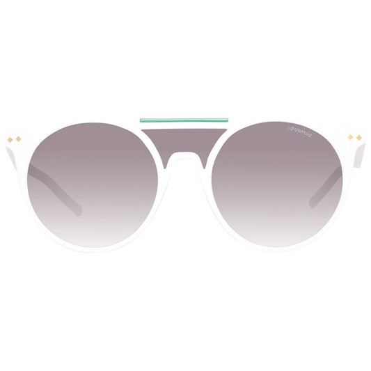 Polaroid White Acetate Sunglasses