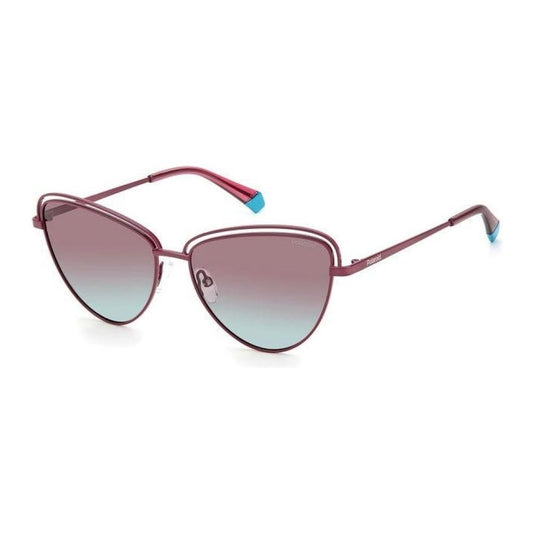 Polaroid Burgundy Steel Sunglasses