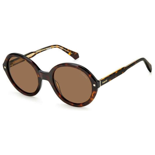 Polaroid Brown Plastic Sunglasses