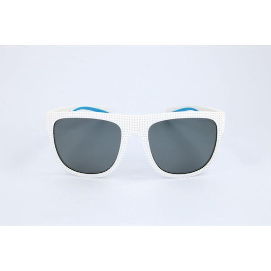 Polaroid White Rubber Sunglasses