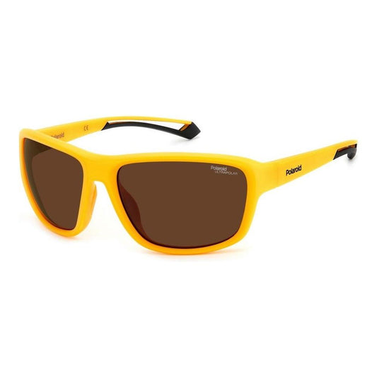 Polaroid Yellow Polycarbonate Sunglasses