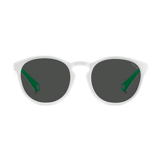 Polaroid White Resin Sunglasses