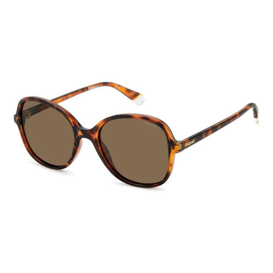 Polaroid Brown Resin Sunglasses