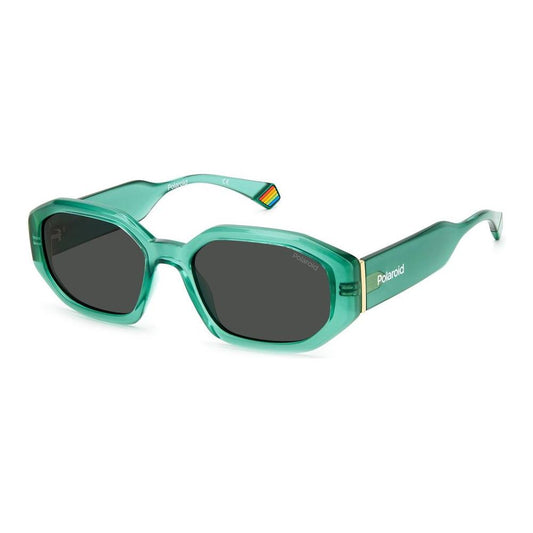 Polaroid Green Polycarbonate Sunglasses