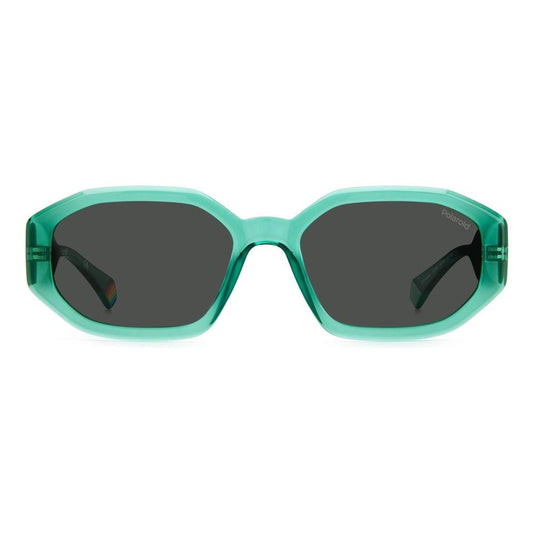 Polaroid Green Polycarbonate Sunglasses