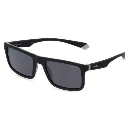 Polaroid Black Rubber Sunglasses