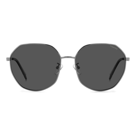 Polaroid Gray Metal Sunglasses