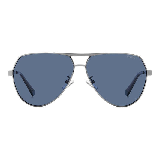 Polaroid Gray Metal Sunglasses