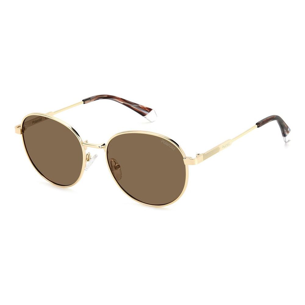 Polaroid Gold Metal Sunglasses Polaroid