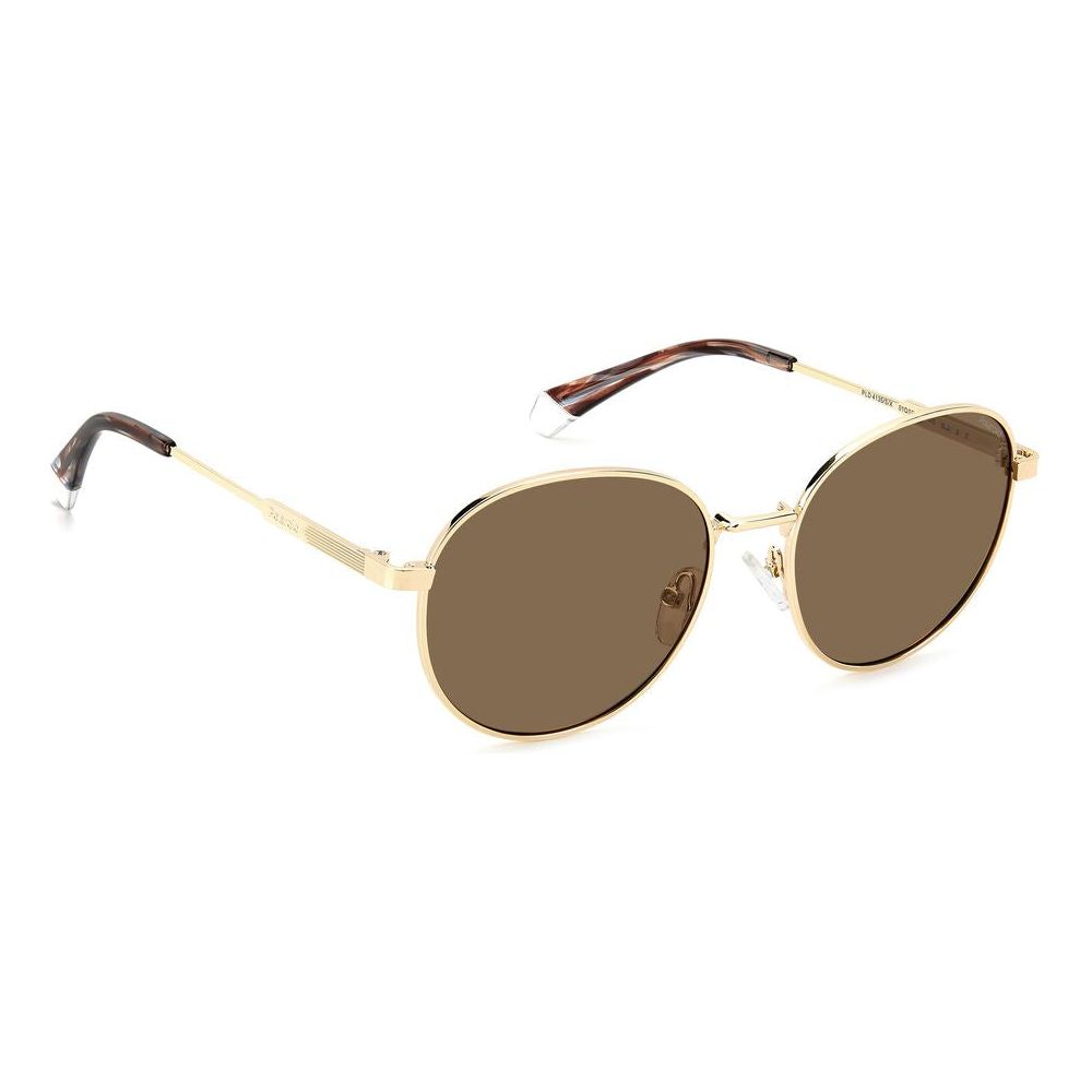 Polaroid Gold Metal Sunglasses Polaroid