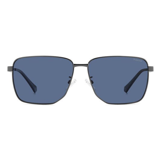 Polaroid Gray Metal Sunglasses