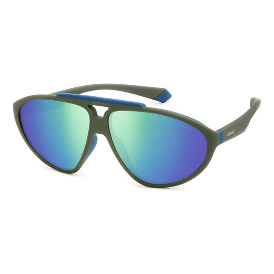 Polaroid Green Rubber Sunglasses