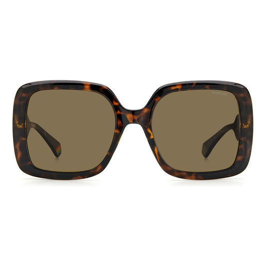 Polaroid Brown Resin Sunglasses