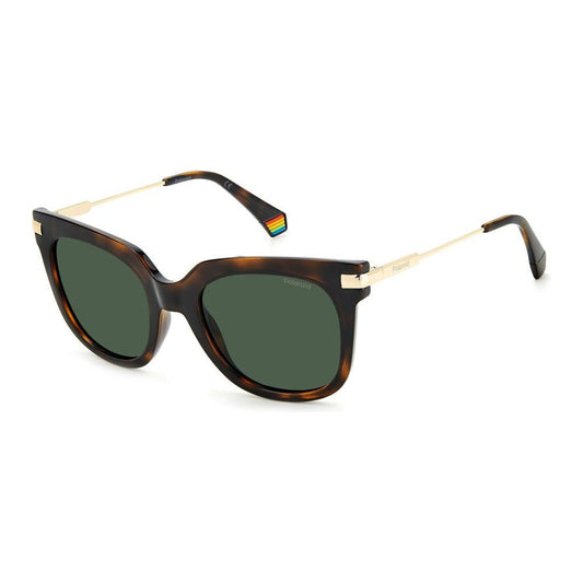 Polaroid Brown Resin Sunglasses