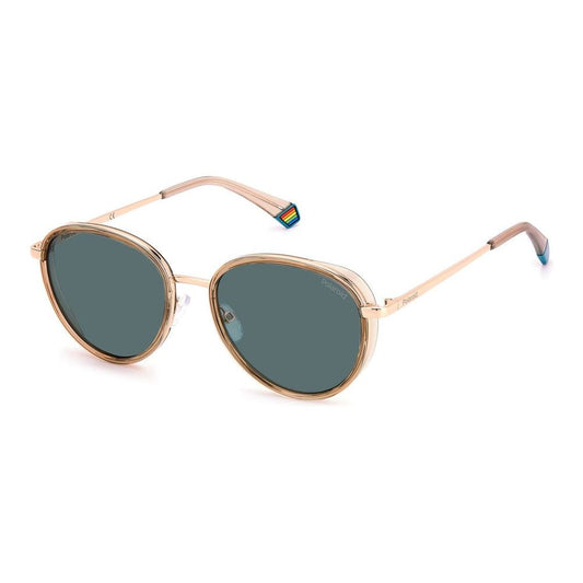 Polaroid Beige Resin Sunglasses