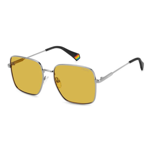 Polaroid Gray Metal Sunglasses