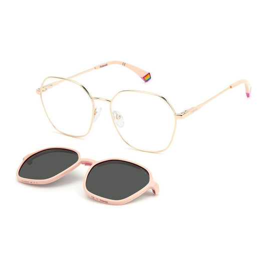 Polaroid Pink Metal Sunglasses