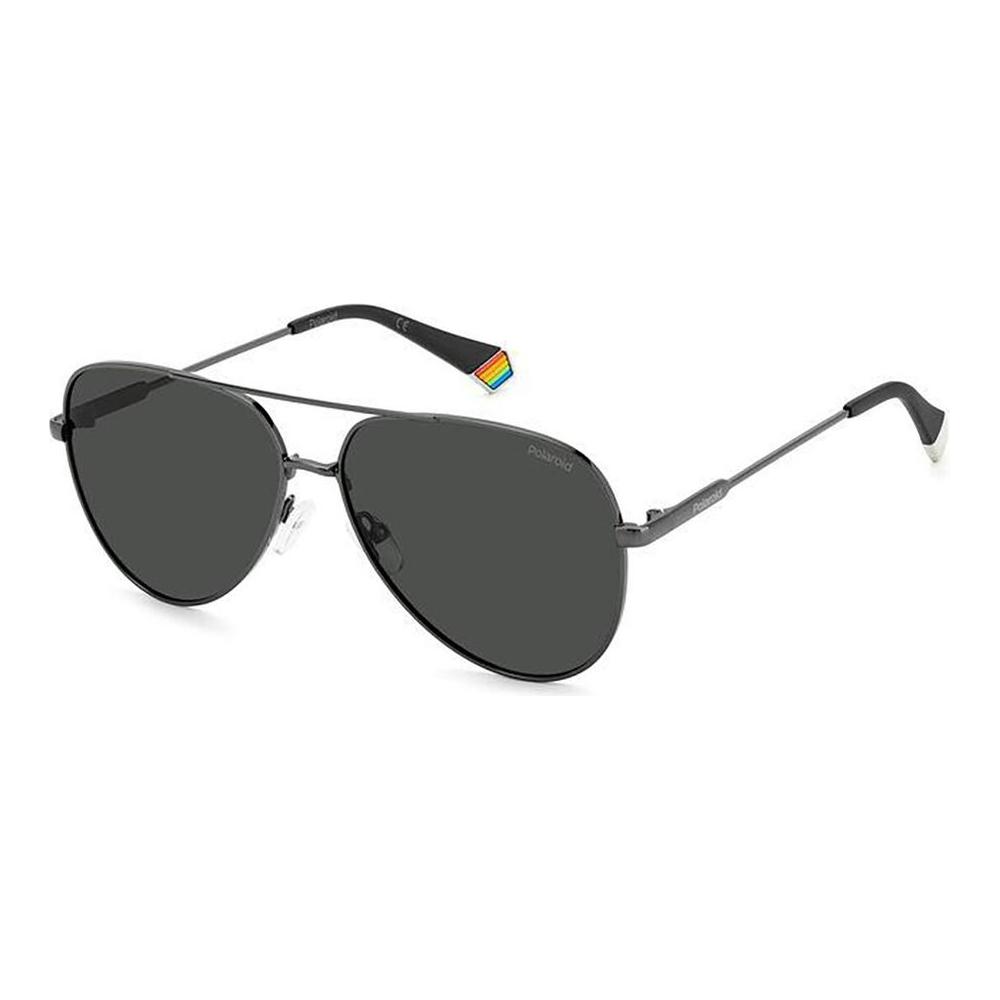 Polaroid Gray Metal Sunglasses Polaroid