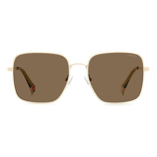 Polaroid Gray Metal Sunglasses