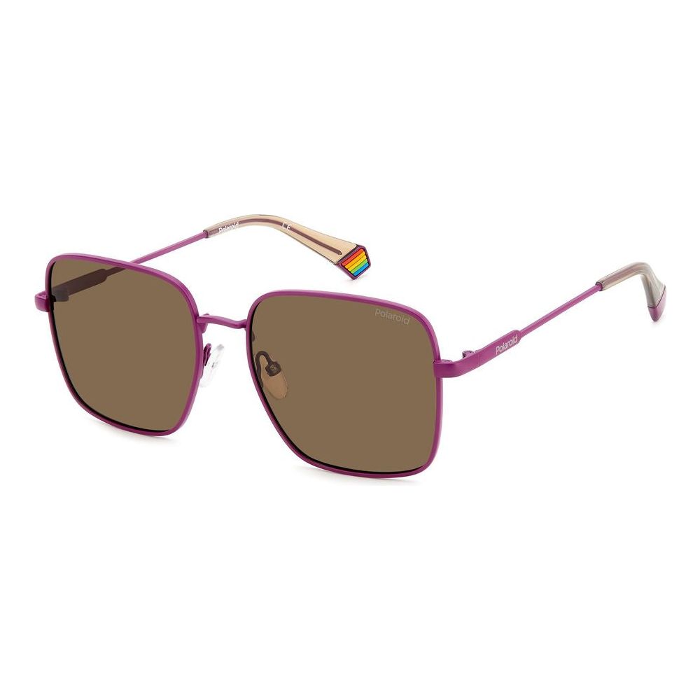 Polaroid Purple Metal Sunglasses Polaroid