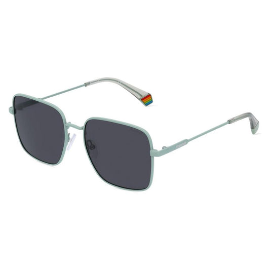 Polaroid Blue Metal Sunglasses