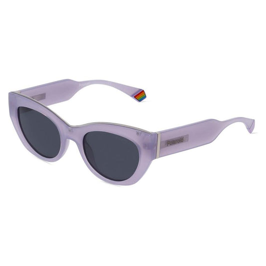 Polaroid Purple Resin Sunglasses